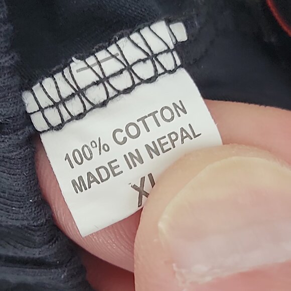 Vintage Grateful Dead XL Nepal Patchwork Tights – Dancing Bear Vibes - Picture 8 of 10